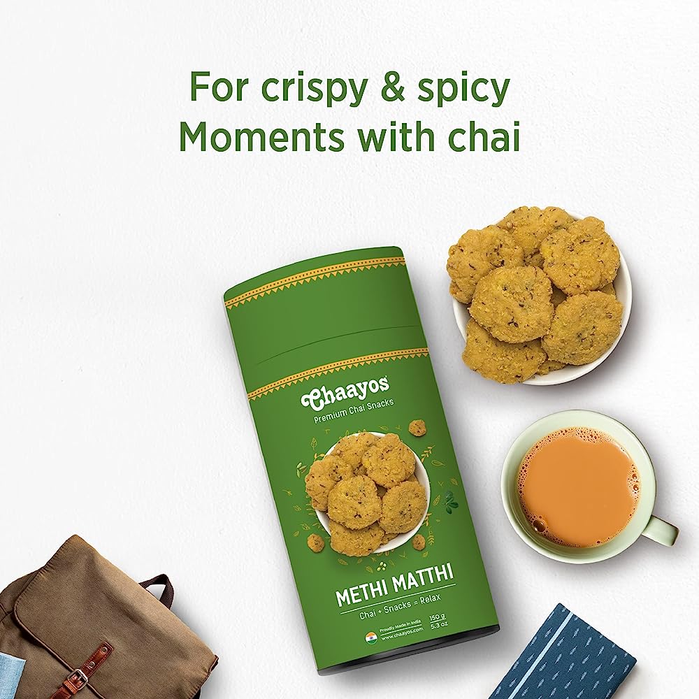 Chaayos Methi Mathri Snacks Chaayos