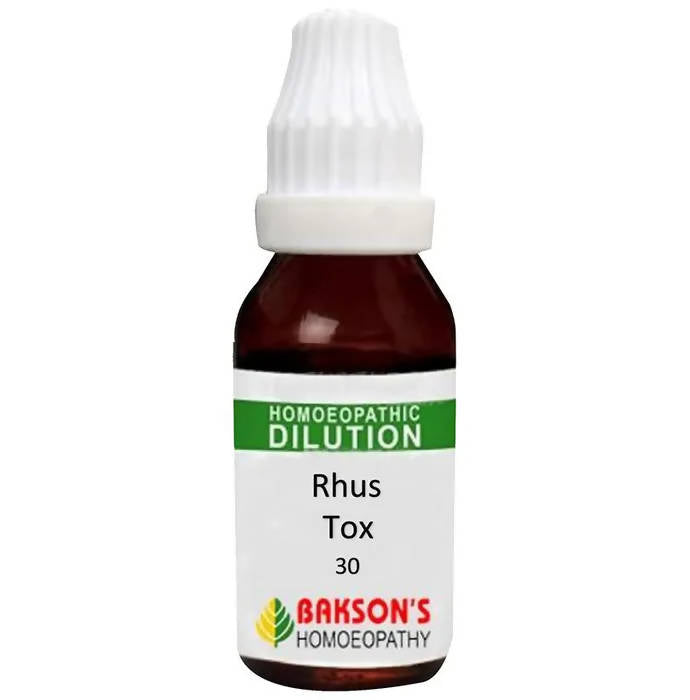 Bakson's Homeopathy Rhus Tox Dilution - Safuron Naturals