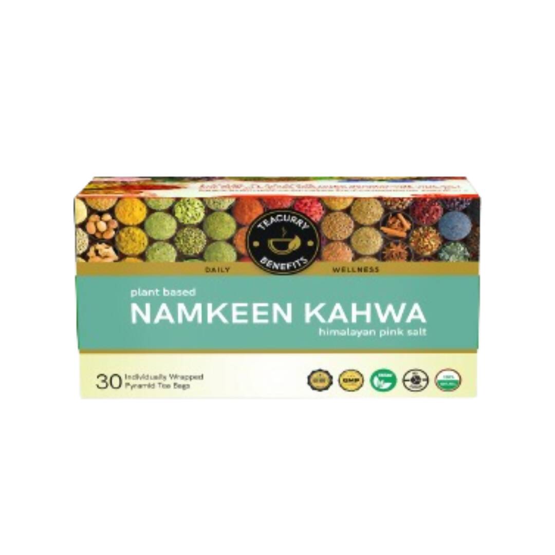 Teacurry Namkeen Kahwa Himalayan Pink Salt Tea Bags Teacurry