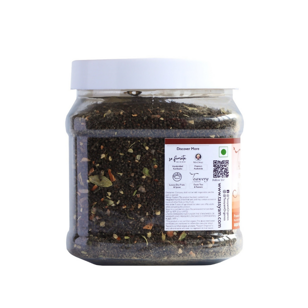 Tassyam Organics Strong Assam Masala Tea - Jar Tassyam Organics