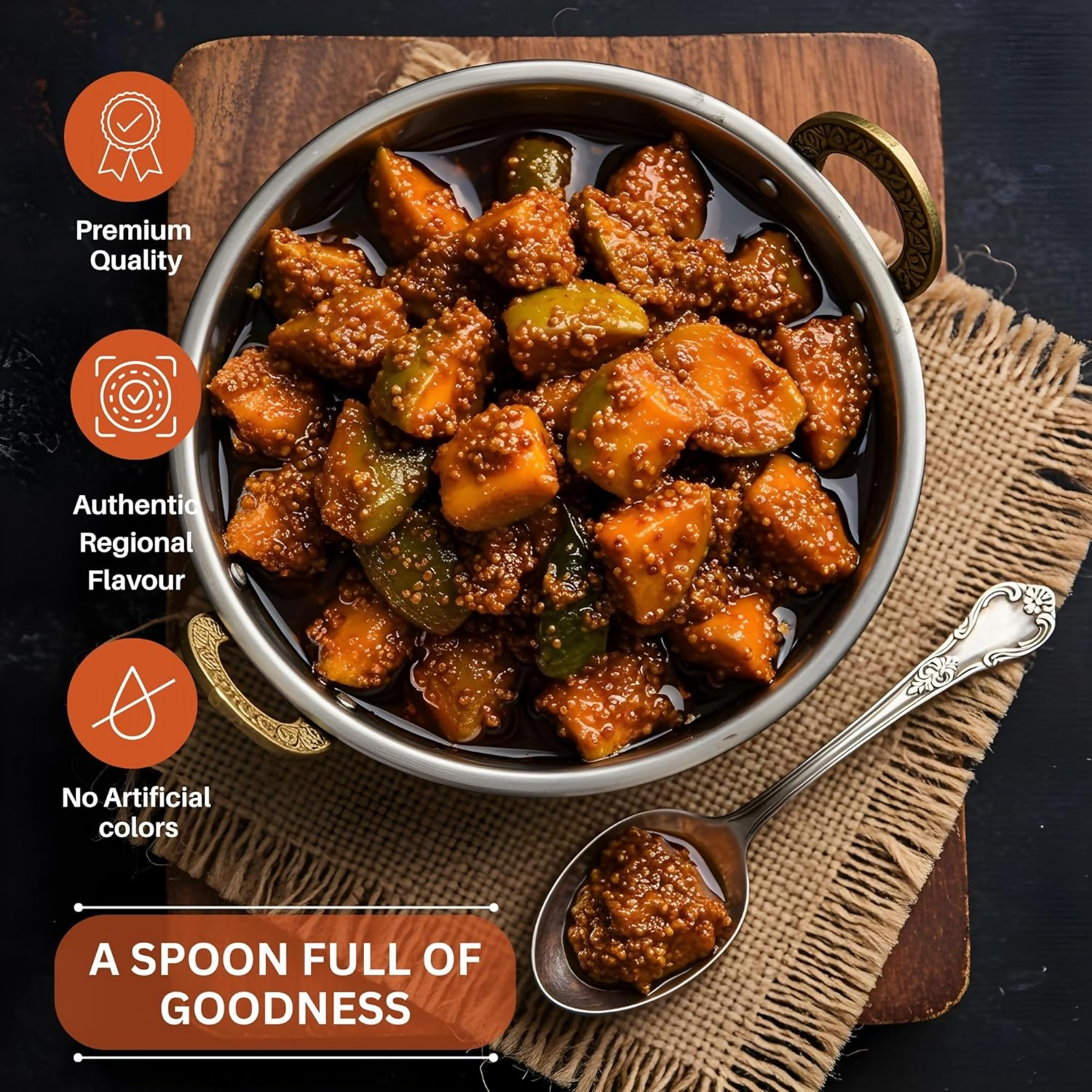 Nilon's Uttam Pradesh Mango Pickle Nilon's
