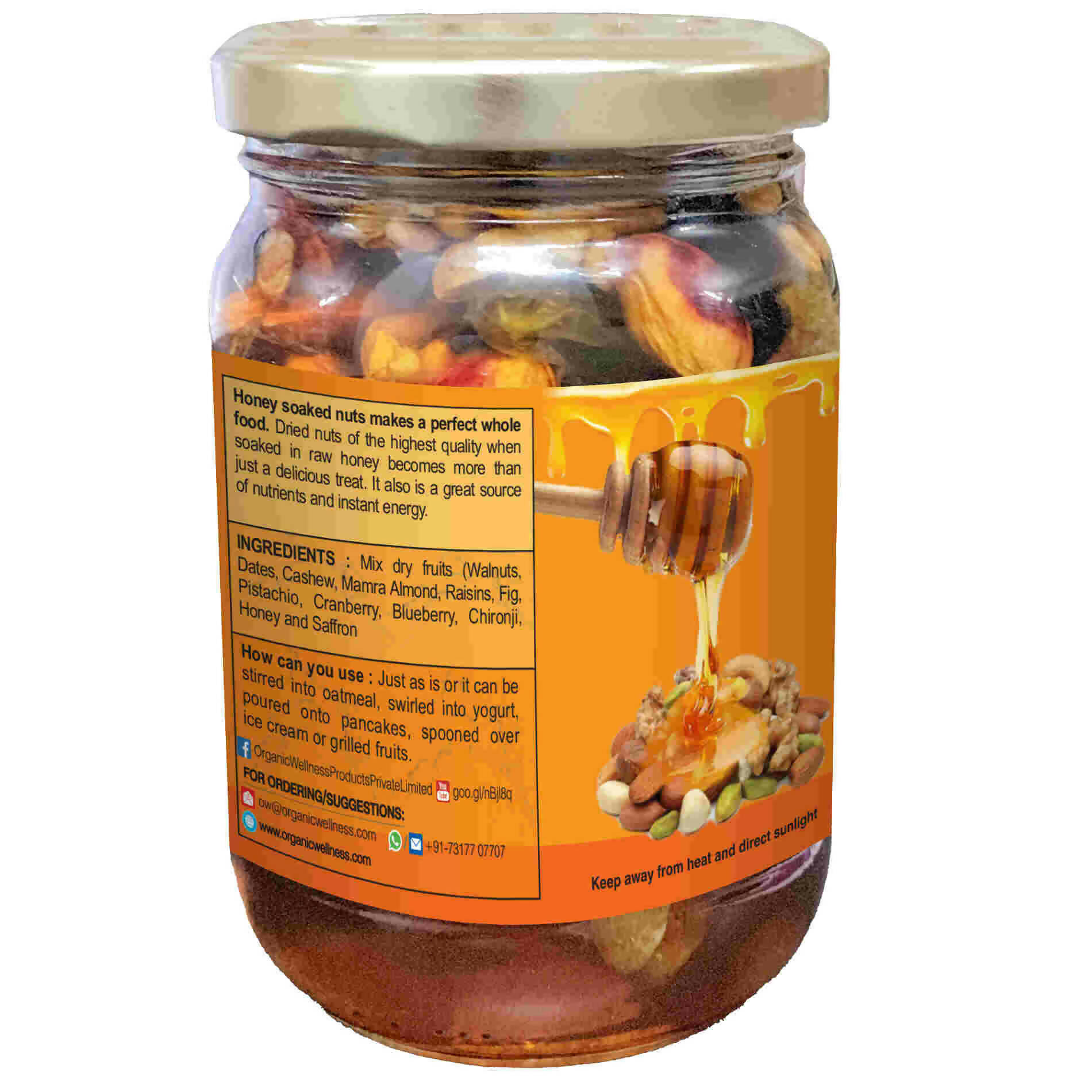 Organic Wellness Dry Fruits with Honey Organic Wellness