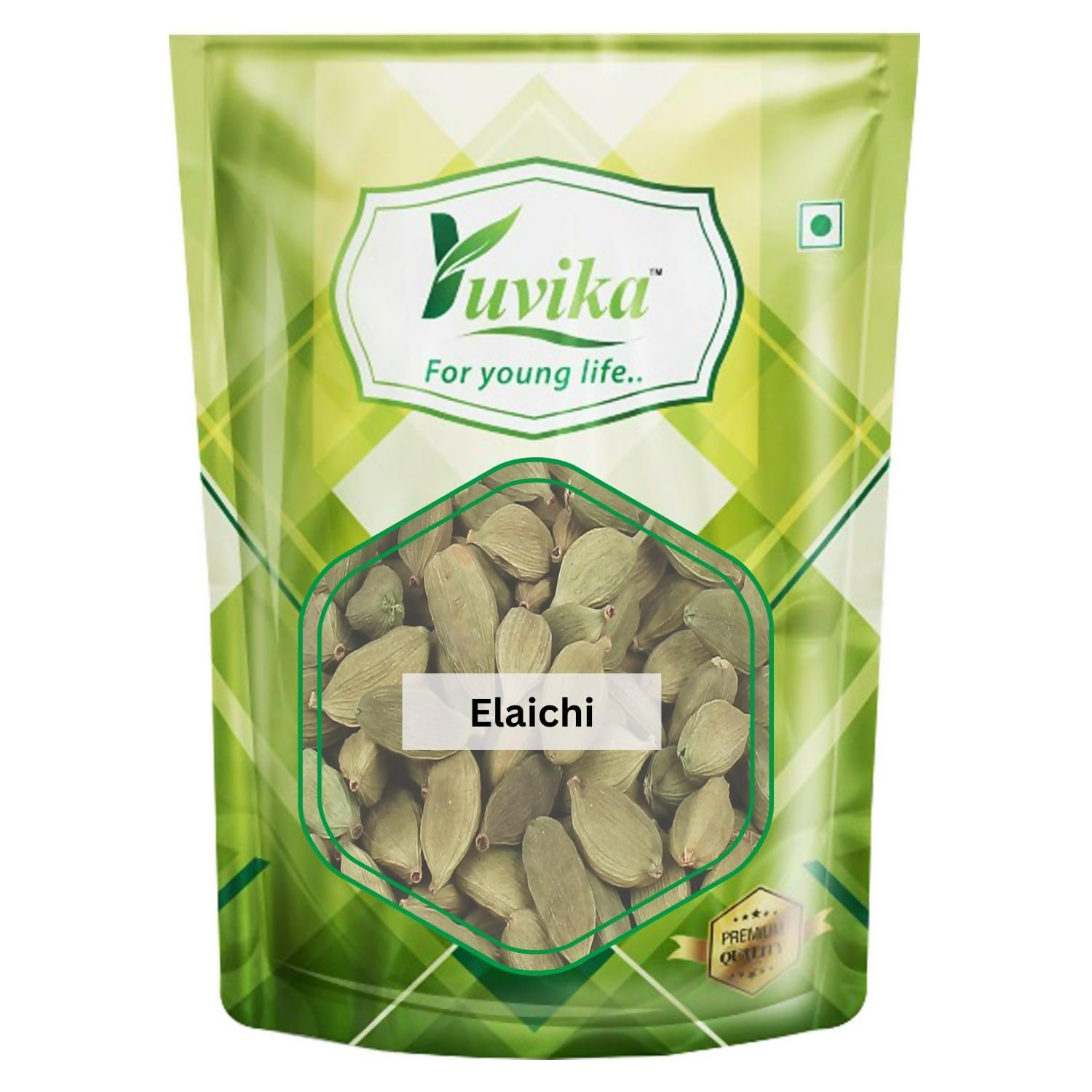 Yuvika Elaichi Choti - Elettaria Cardamomum - Green Cardamom Small - Safuron