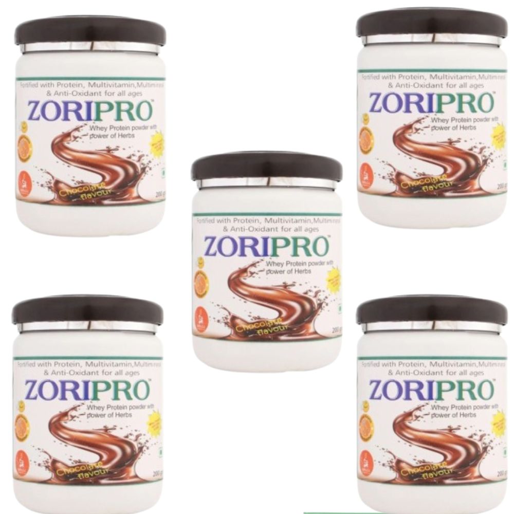 Zorilla Life Science Zoripro Protein Powder - Chocolate I Multivitamin I Multimineral I Anti-Oxidant for all ages I with Power of Herbs - Safuron