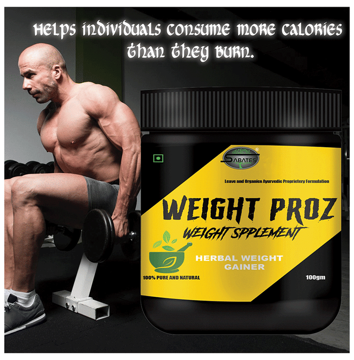 Sabates Weight Proz Weight Supplement Sabates
