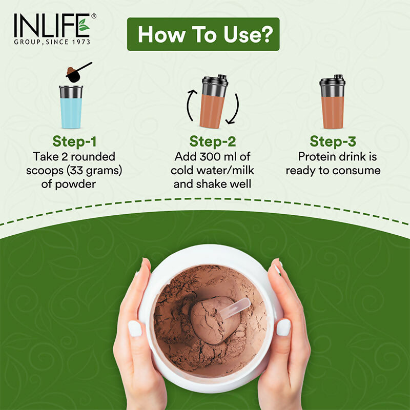 Inlife Plant Protein Powder Coffee Inlife