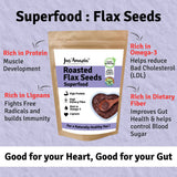 Jus Amazin Roasted Flax Seeds Superfood Jus Amazin