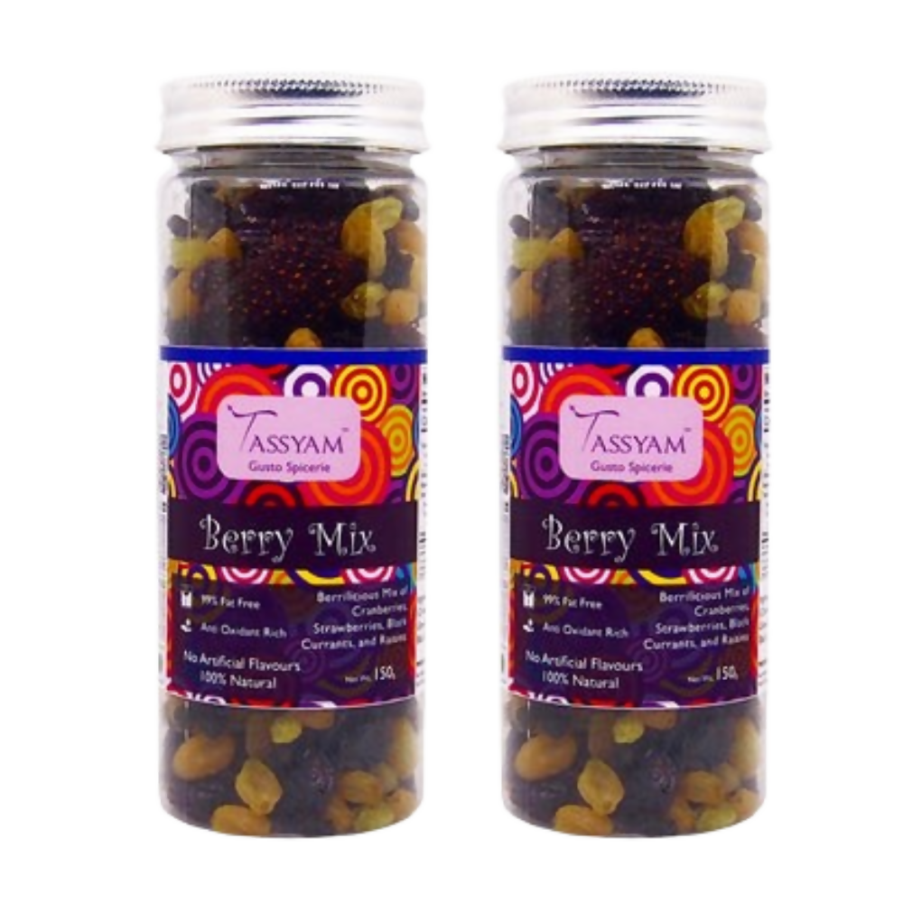 Tassyam Organics Berry Mix Cranberries, Strawberries & Currants - Safuron