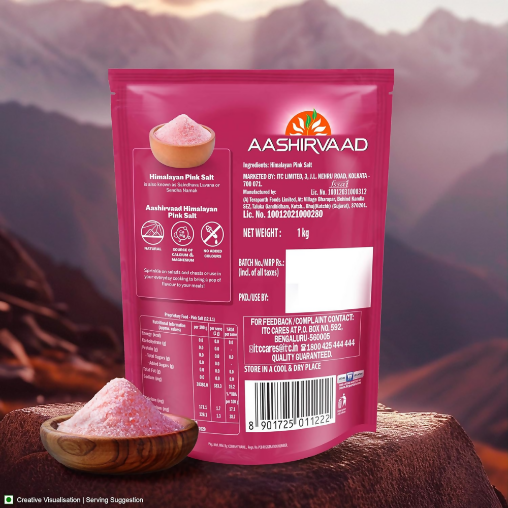Aashirvaad Himalayan Pink Salt Aashirvaad