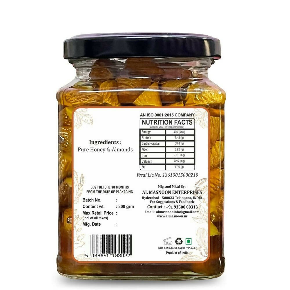Al Masnoon Honey With Almonds Al Masnoon
