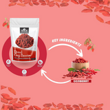Nature Yard Dried Blueberry, Whole Dried Cranberry, Goji Berry, & Kiwi dry fruit Nature Yard