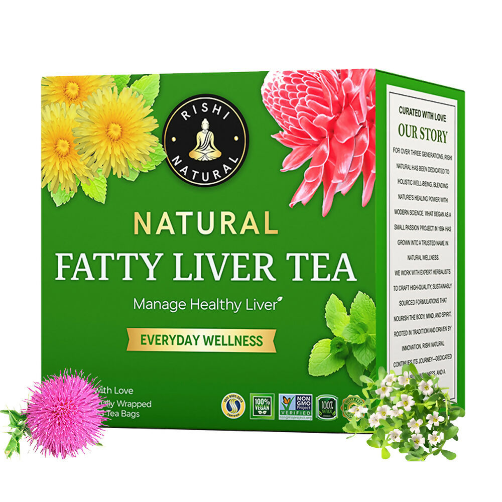Rishi Natural Fatty Liver Detox Tea Rishi Natural