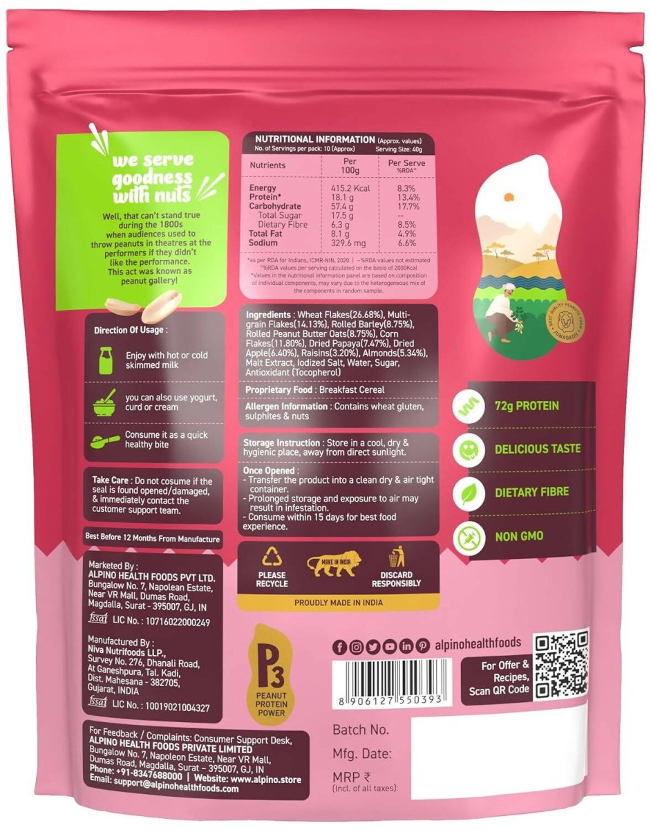 Alpino High Protein Super Muesli Fruit & Nuts Alpino