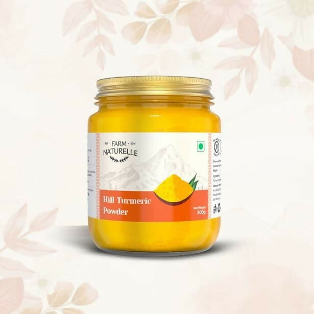 Farm Naturelle Himalayan Turmeric Powder Curcumin-Rich and Pure Farm Naturelle