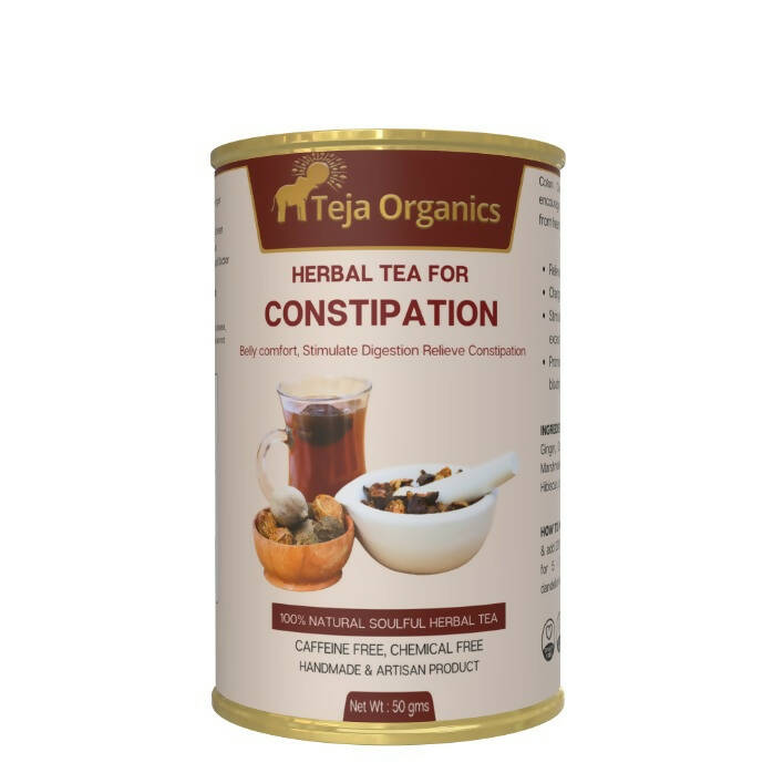 Teja Organics Herbal Tea for Constipation Teja Organics