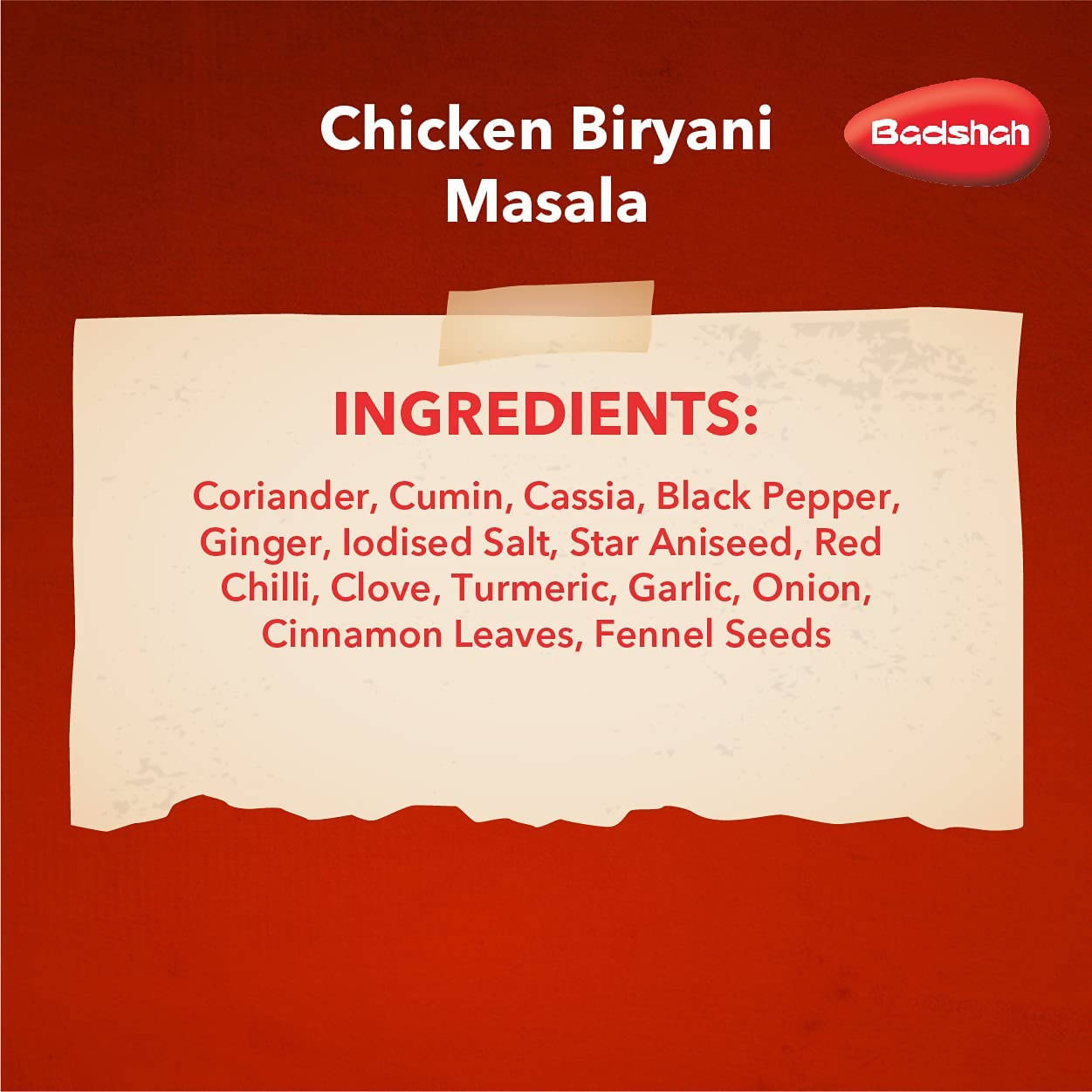 Badshah Masala Chicken Biryani Masala Powder Badshah Masala
