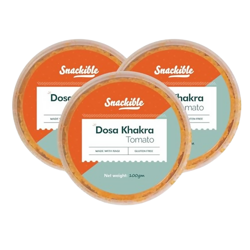 Snackible Tomato Dosa Khakra - Safuron
