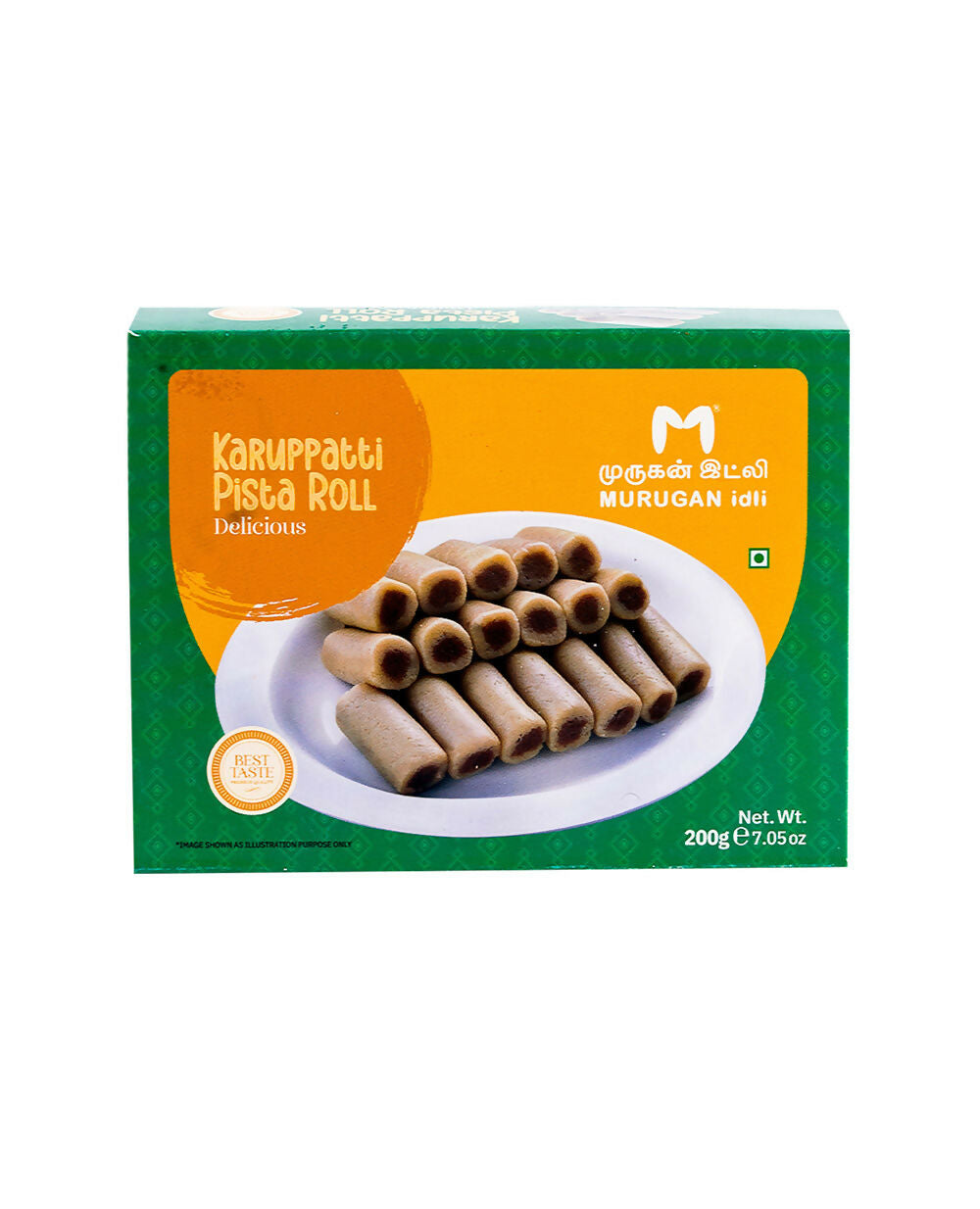 Murugan Idli Karuppatti Pista Roll Murugan Idli