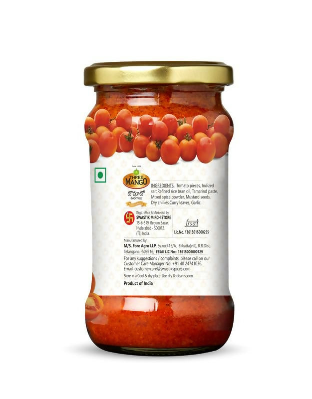 Three Mango Tamato Pickle (Achaar) Three Mango