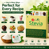 So Sweet Stevia Sachets -50 Sugar Free Natural Sweetener So Sweet