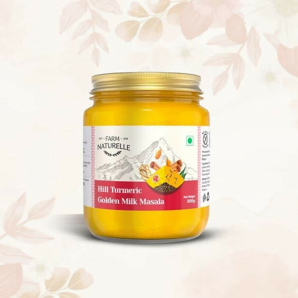 Farm Naturelle Golden Milk Masala - Turmeric Latte Blend with Spices Farm Naturelle
