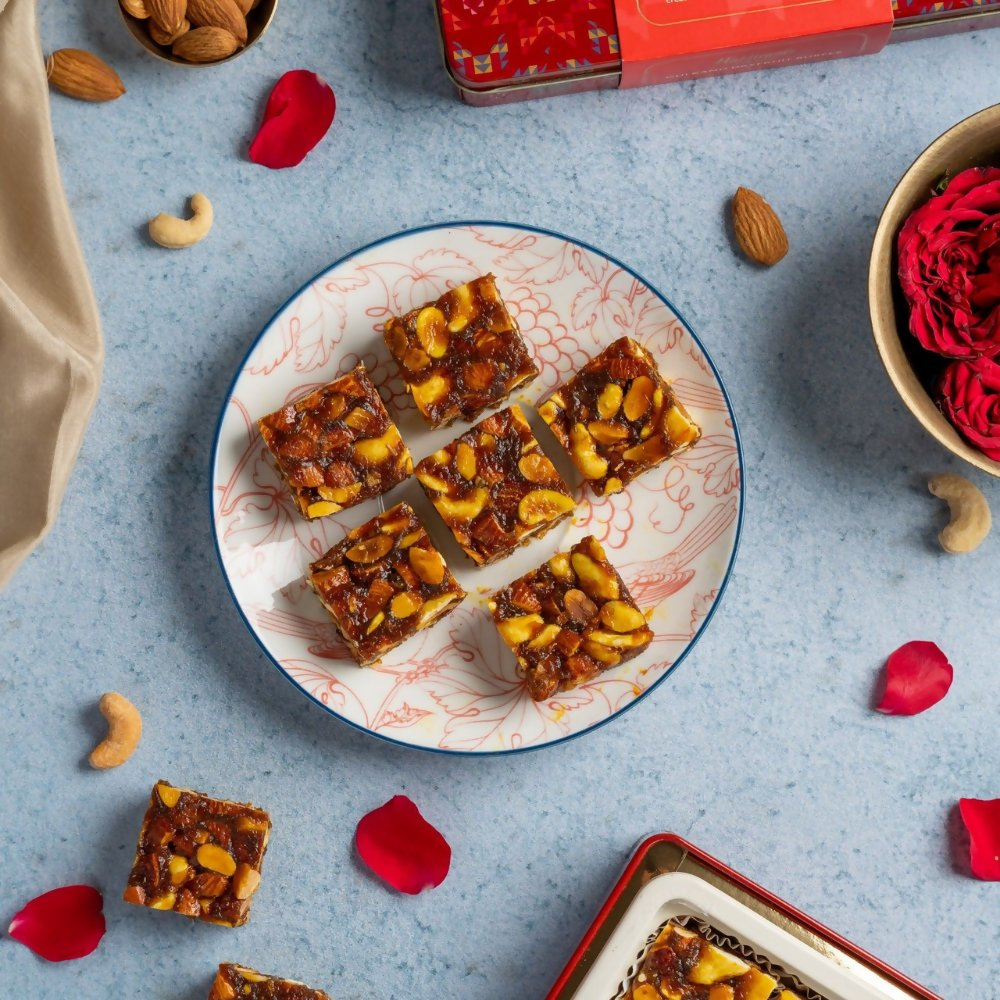 Haldiram's Gulkand Dryfruit Burfee Haldiram's