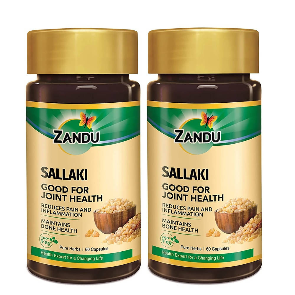 Zandu Sallaki Capsules Good For Joint Health - safuroncart