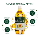 Organic Mandya Sunflower Oil - Cold Pressed Organic Mandya