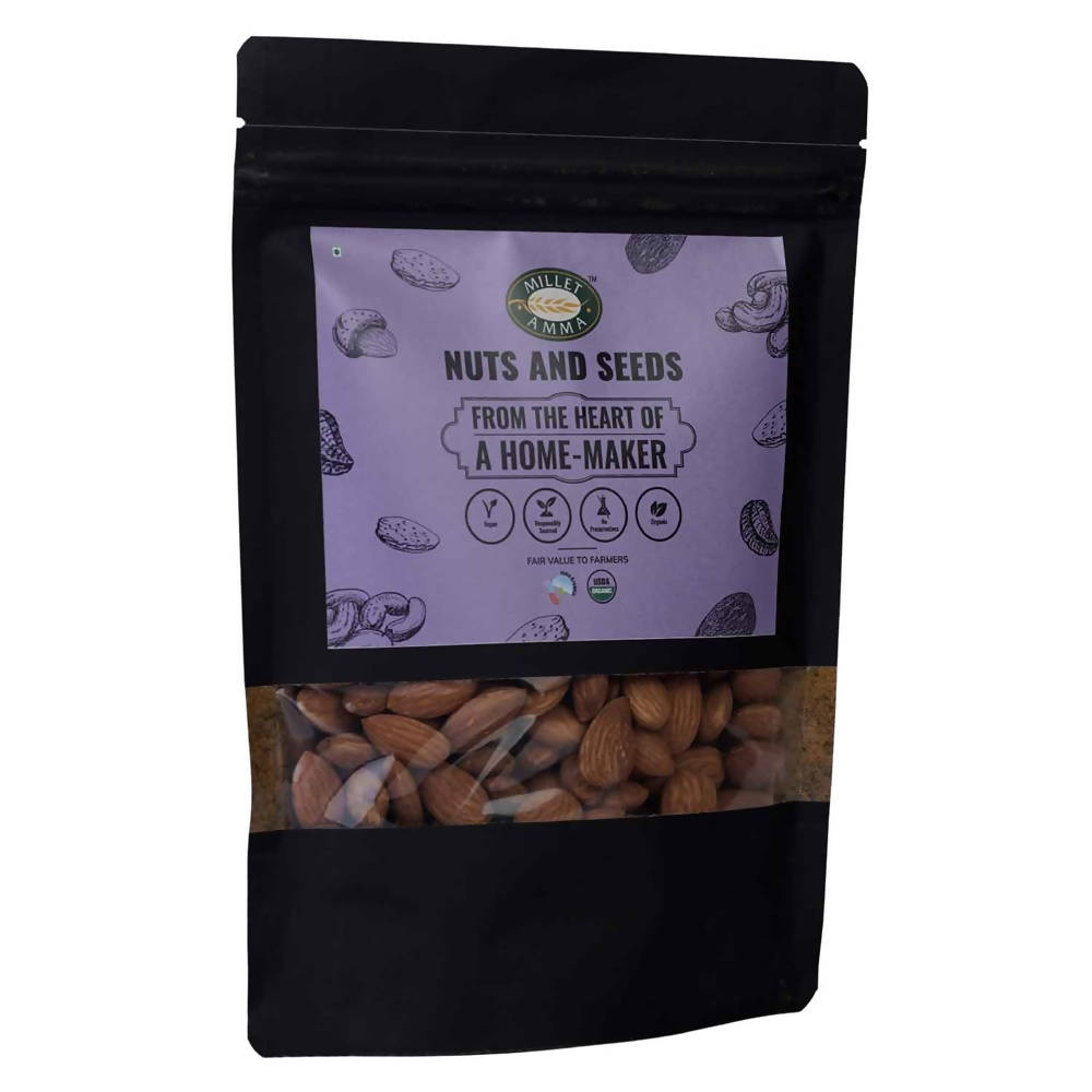 Millet Amma Organic Almonds (Badam) Millet Amma
