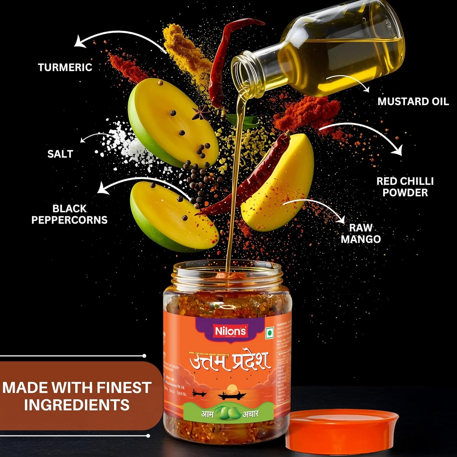 Nilon's Uttam Pradesh Mango Pickle Nilon's
