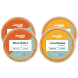 Snackible Crispy Cheese & Tomato Dosa Khakhra Combo - Safuron