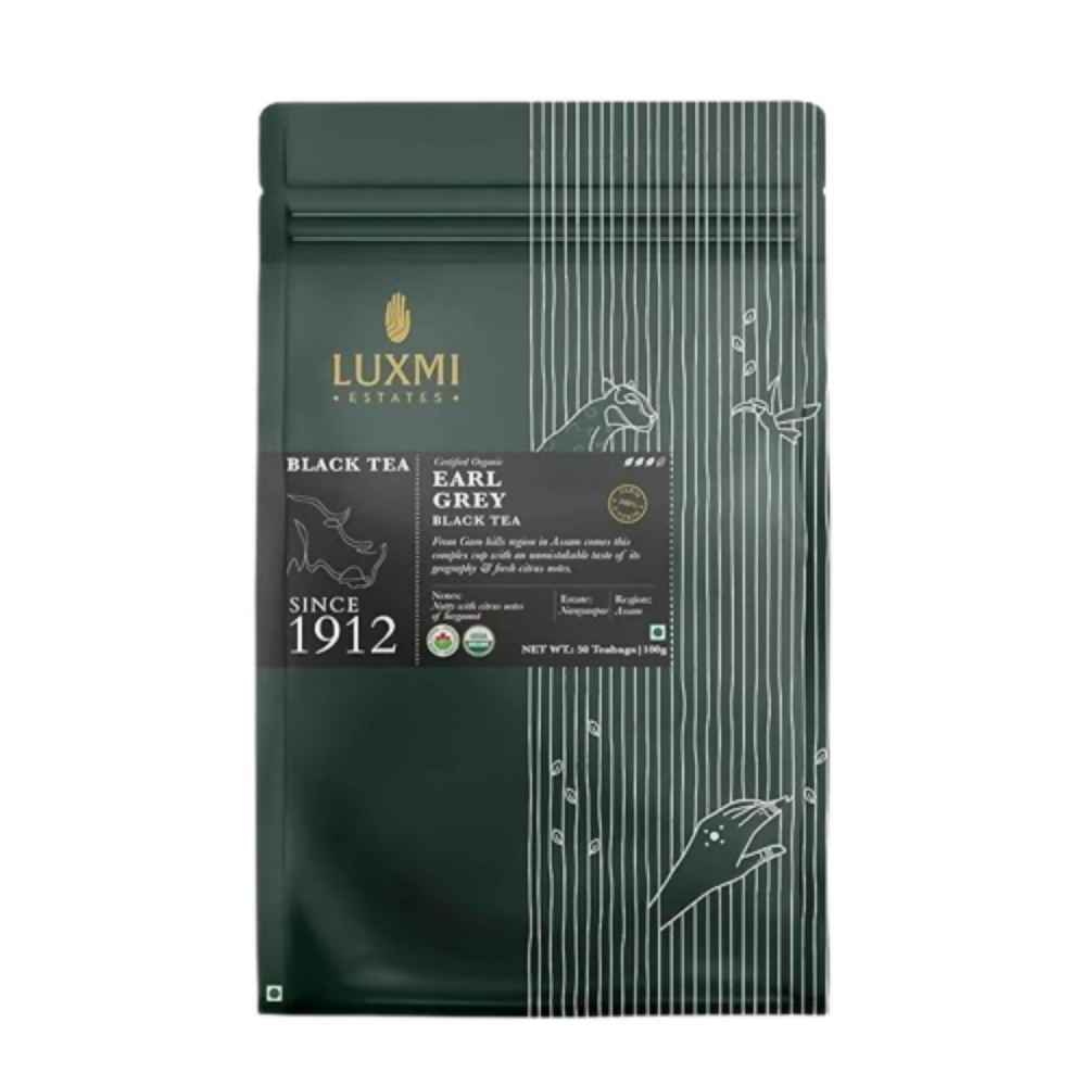 Luxmi Estates Garo Hills Organic Earl Grey Black Tea - Dista