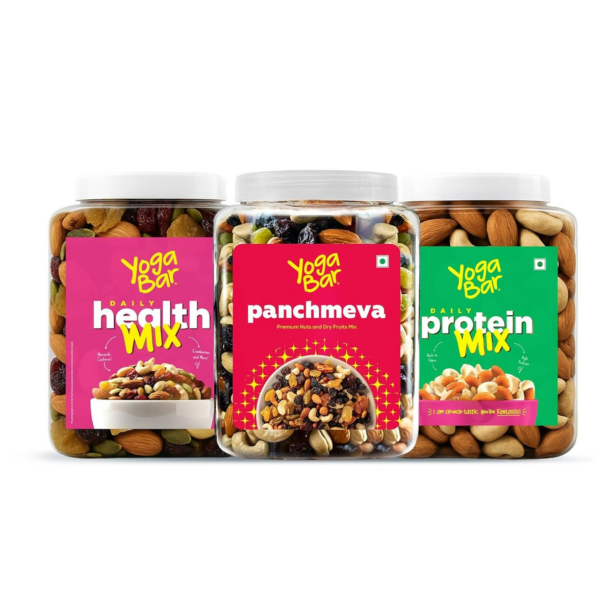 Yoga Bar Daily Health, Protein & Panchmeva Mix Combo - Safuron