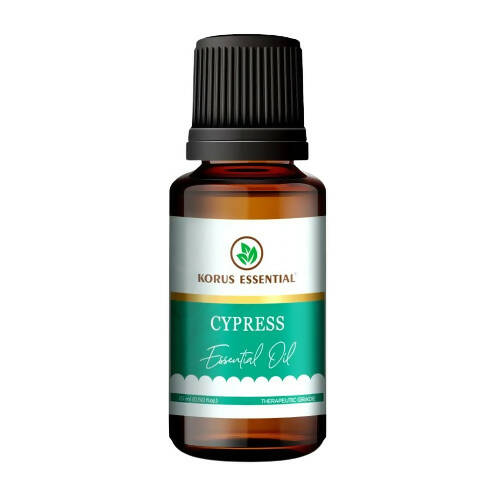 Korus Essential Cypress Essential Oil - Therapeutic Grade - Safuron