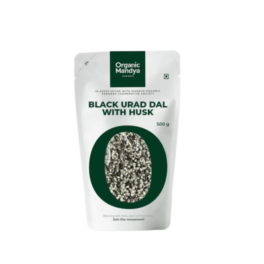 Organic Mandya Black Urad Dal With Husk - Safuron