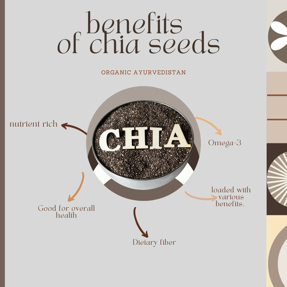 Organic Ayurvedistan Chia Seeds Organic Ayurvedistan
