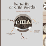 Organic Ayurvedistan Chia Seeds Organic Ayurvedistan