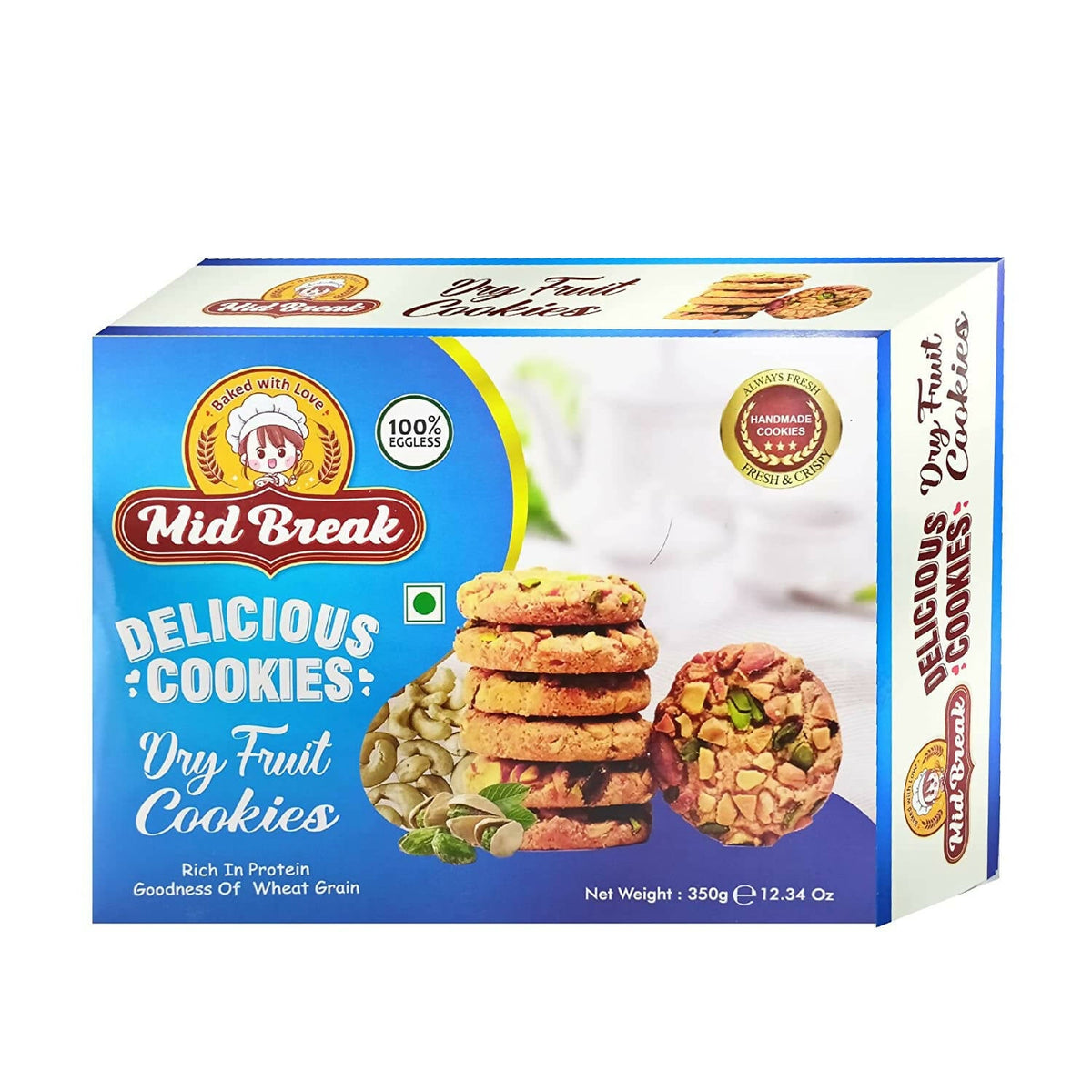 Mid Break Dry Fruit Cookies - Safuron