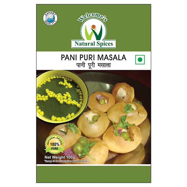 Welcome’s Natural Spices Pani Puri Masala Powder - Safuron