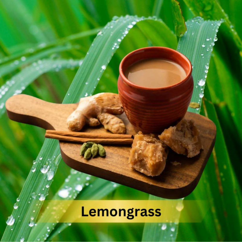 Naivedyam Classic Lemongrass Flavour Jaggery Tea Naivedyam