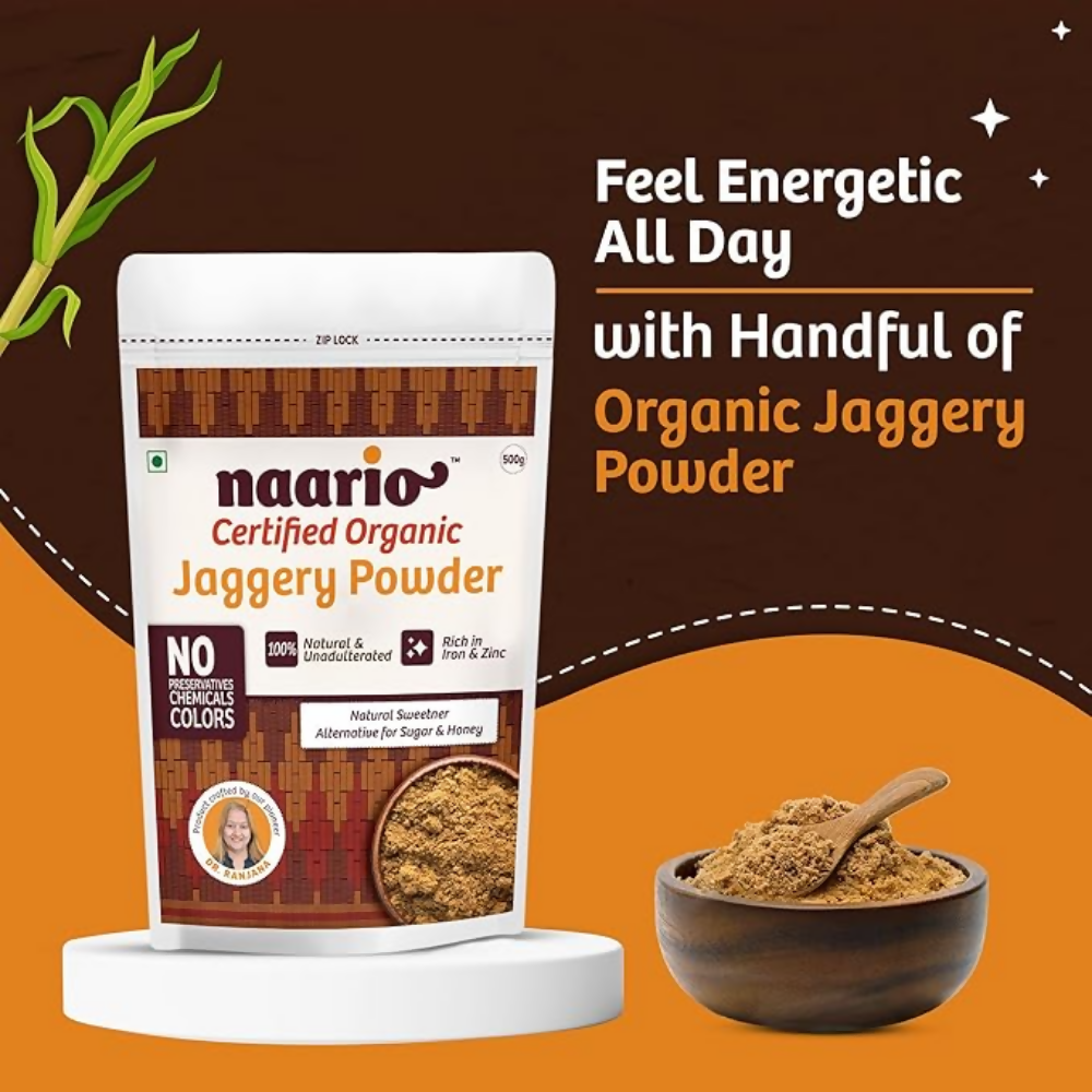 Naario Organic Jaggery Powder Naario
