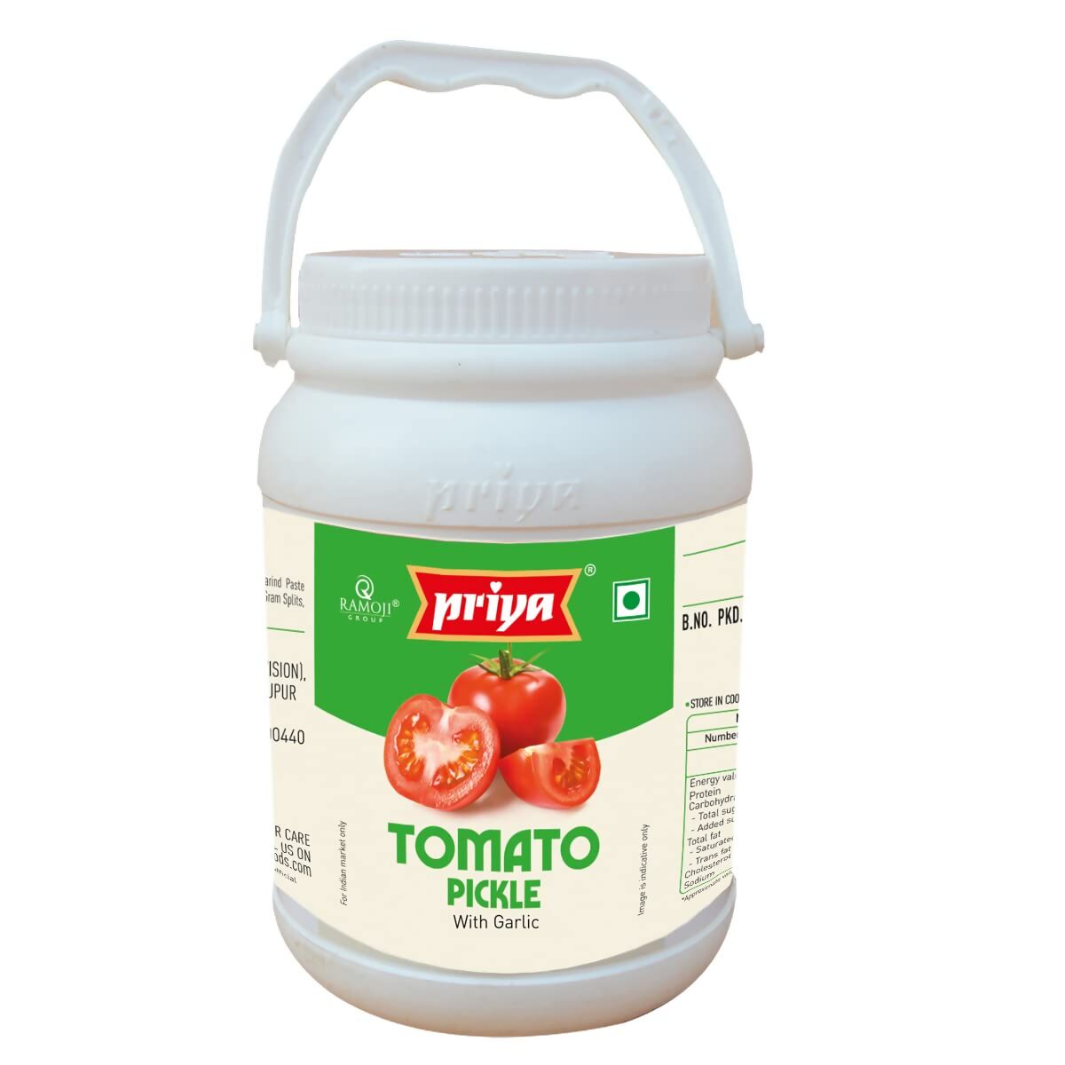 Priya Tomato Pickle with Garlic Priya