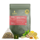 Luxmi Estates Lemon Balm Honey Ginger Herbal Infusion - Dista