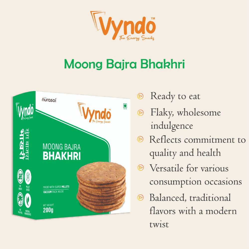 Vyndo Moong Bajra Bhakhri Vyndo