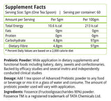 Nature's Velvet Advanced Prebiotics Powder Nature's Velvet