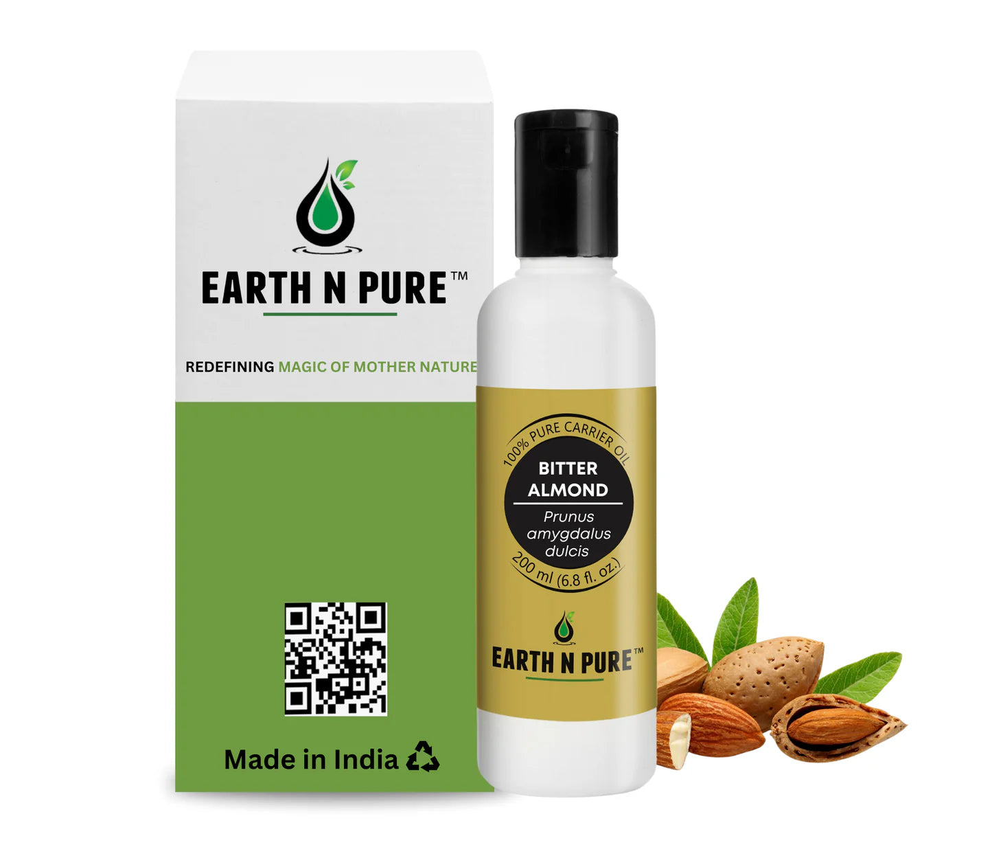 Earth N Pure Bitter Almond Oil - Safuron