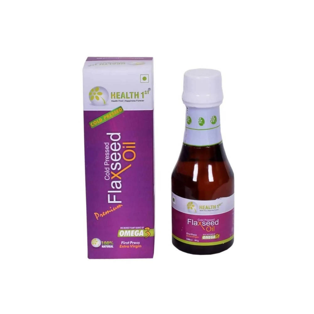 Health 1st Cold Pressed Flaxseed Oil - Safuron