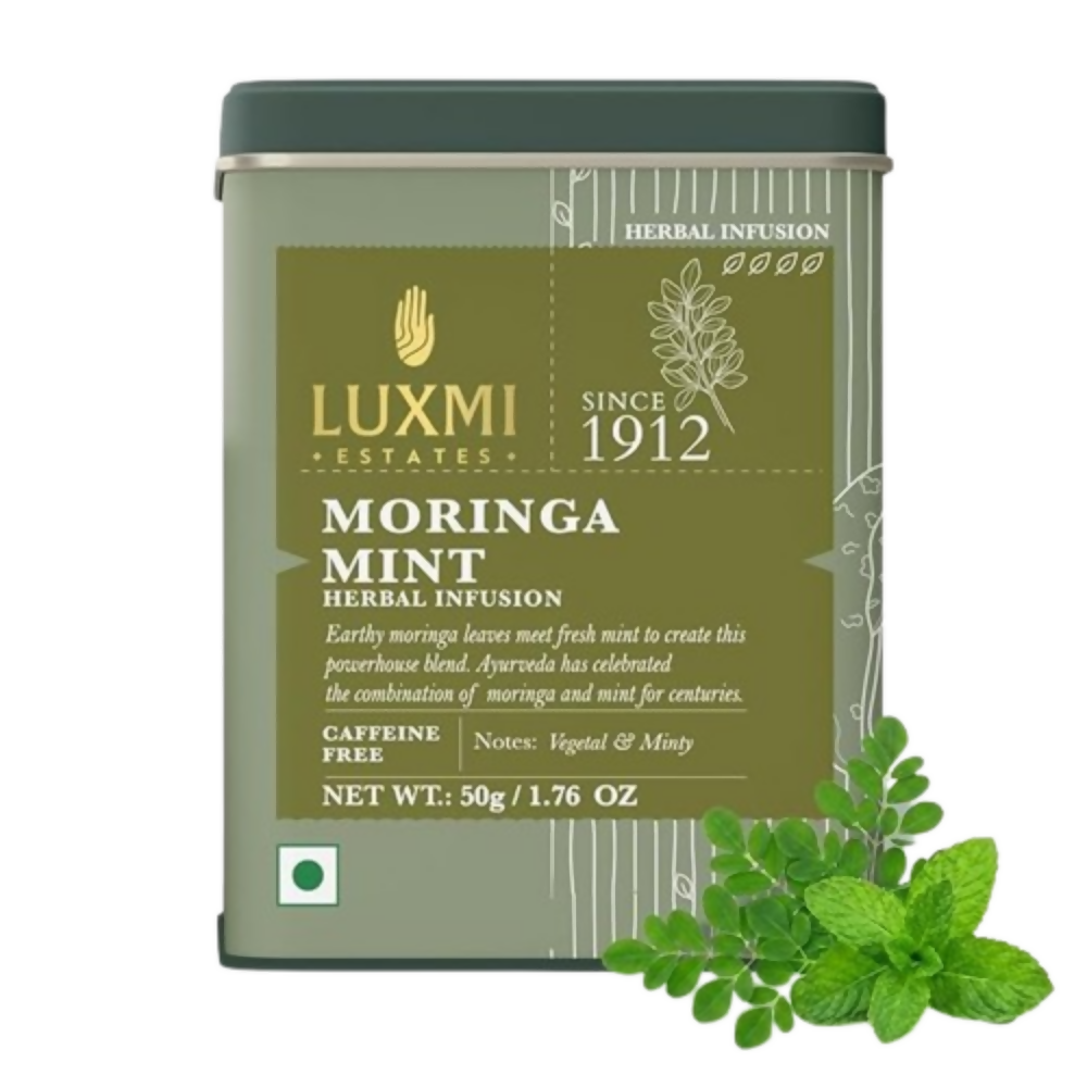 Luxmi Estates Moringa Mint Herbal Infusion - Dista