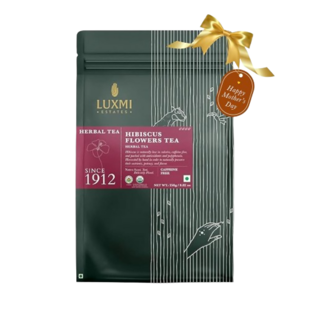 Luxmi Estates Organic Hibiscus Flower Loose Tea - Dista