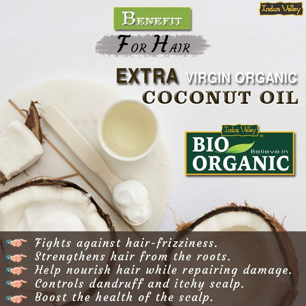 Indus Valley Bio Organic Extra Virgin Organic Coconut Oil Indus Valley